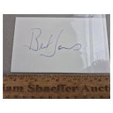 Bert Jones Signed Card Colts - No COA
