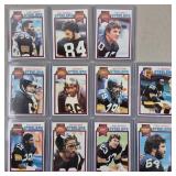 1979 Topps Pittsburgh Steelers Football Cards