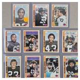 1978 Topps Piitsburgh Steelers Football Cards