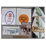 Gas & Oil Stickers & Assorted