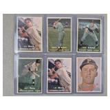1957 Topps Pittsburgh Pirates Baseball Cards