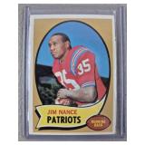 1970 Topps Jim Nance Football Card