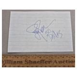 Jeff Rohrer Signed Paper Cowboys - No COA