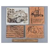 Wooden Signs & Puzzle