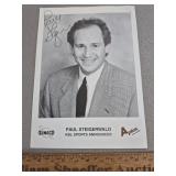 Paul Steigerwald Signed Photo Pittsburgh - No COA