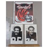 Cincinnati Bengels Signed Football Photos No COA