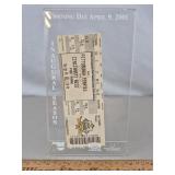 2001 Opening Day Pirates Ticket PNC Park