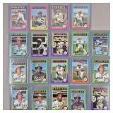 1975 Topps Pittsburgh Pirates Baseball Cards