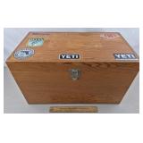 Wooden Ammo Box 25" W