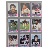 1975 Topps Pittsburgh Steelers Football Cards