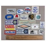 Vintage Coal Mining Stickers