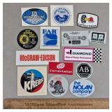 Vintage Coal Mining Stickers