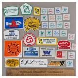Vintage Coal Mining Stickers