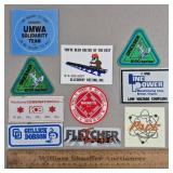 Vintage Coal Mining Stickers