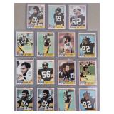 1981 Topps Pittsburgh Steelers Football Cards