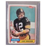 1981 Topps Terry Bradshaw Football Card