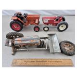 Toy Farm Tractor Parts Lot