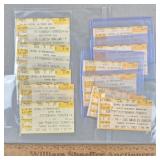 Vintage Pittsburgh Pirates Tickets