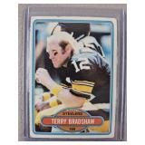 1980 Topps Terry Bradshaw Football Card