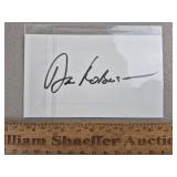 Don Robinson Signed Card Pirates - No COA