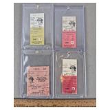 Vintage Pittsburgh Pirates Tickets
