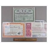 Vintage Stock Certificates PRR +