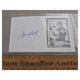 Gary Huff Signed Paper Bears - No COA