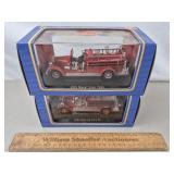 Diecast Mack & Buffalo Fire Trucks
