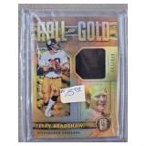 Terry Bradshaw Game Worn Jersey Card 048/199