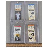 Vintage Pittsburgh Steelers Tickets