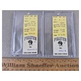 Vintage Pittsburgh Pirates Tickets