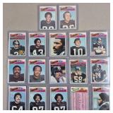 1977 Topps Pittsburgh Steelers Football Cards