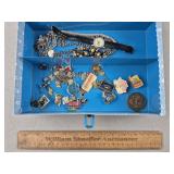 Nascar Pins, Watch & Jewelry