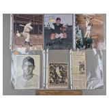 NY Yankees Collectibles - 2 Signed Photos No COA