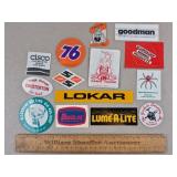 Vintage Coal Mining Stickers