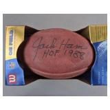 Jack Ham Signed Football HOF 1988