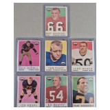 1959 Topps Pittsburgh Steelers Football Cards