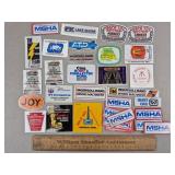 Vintage Coal Mining Stickers
