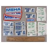 Vintage Coal Mining Stickers