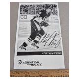 Colby Armstrong Signed Photo Pens - No COA