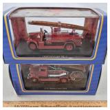 Diecast Leyland & Dennis Fire Trucks