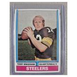 1974 Topps Terry Bradshaw Football Card