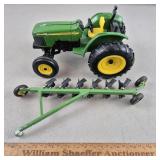 John Deere Toy Tractor & Plow