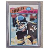 1977 Topps Terry Bradshaw Football Card