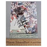 Steve Owens Signed Photo Lions - No COA