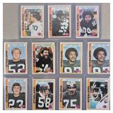 1978 Topps Pittsburgh Steelers Football Cards