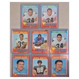 1971 Topps Pittsburgh Steelers Football Cards
