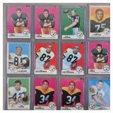 1969 Topps Pittsburgh Steelers Football Cards