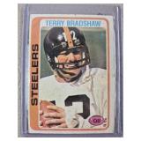 1978 Topps Terry Bradshaw Football Card