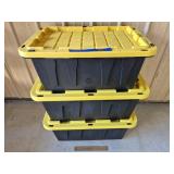 3ct Plastic Totes
